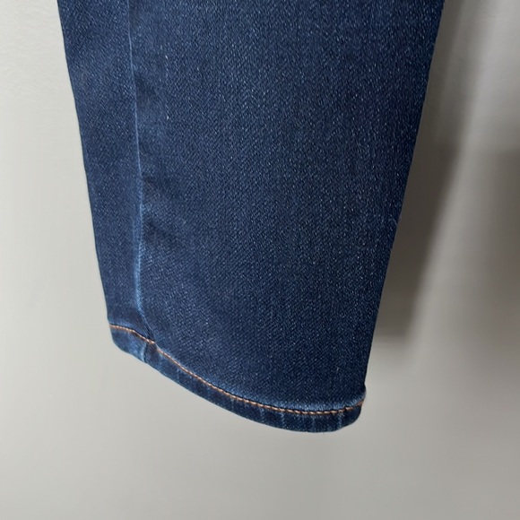American eagle super stretch dark denim hi rise jeggings long 10 - Picture 3 of 9